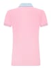 SIR RAYMOND TAILOR Koszulka polo "Sha" w kolorze różowym ze wzorem