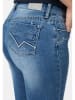Timezone Spijkerbroek "Tahila" - slim fit - blauw