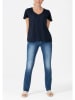 Timezone Spijkerbroek "Tahila" - slim fit - blauw