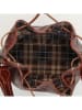 maison héritage PARIS Leren schoudertas "Berthe" bruin - (B)26 x (H)29 x (D)13 cm