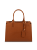 maison héritage PARIS Leren handtas "Pure" lichtbruin - (B)33 x (H)24 x (D)13 cm