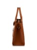 maison héritage PARIS Leren handtas "Pure" lichtbruin - (B)33 x (H)24 x (D)13 cm