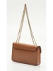 maison héritage PARIS Leder-Schultertasche "Lova" in Camel - (B)24 x (H)13 x (T)4 cm