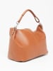 maison héritage PARIS Leder-Weekender "Jax" in Camel - (B)60 x (H)34 x (T)14 cm