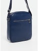 maison héritage PARIS Leren schoudertas "Hemi" blauw - (B)24 x (H)27 x (D)7 cm