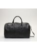 maison héritage PARIS Leren weekendtas "Week" zwart - (B)52 x (H)34 x (D)18 cm