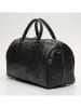 maison héritage PARIS Leder-Weekender "Week" in Schwarz - (B)52 x (H)34 x (T)18 cm