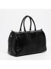 maison héritage PARIS Leder-Weekender "Nino" in Schwarz - (B)46 x (H)29 x (T)15 cm