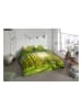 Pure Microvezel beddengoedset "Woods" groen