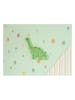 Woody Kids Houten nachtlampje "Dinosaur" groen - (B)31 x (H)23 cm