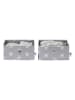 STORE IT 2er-Set: Organizer in Grau - (B)30 x (H)15 x (T)30 cm