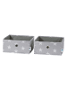 STORE IT 2er-Set: Organizer in Grau - (B)30 x (H)15 x (T)30 cm