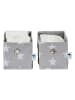 STORE IT 2er-Set: Organizer in Grau - (B)15 x (H)15 x (T)30 cm