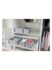 STORE IT 2-delige set: organizers grijs - (B)15 x (H)15 x (D)30 cm