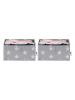 STORE IT 2er-Set: Schubladenorganizer in Grau - (B)30 x (H)30 x (T)15 cm