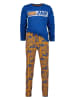 Vingino Pyjama in Blau/ Hellbraun