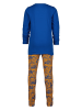 Vingino Pyjama in Blau/ Hellbraun