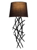 Opviq Lampa ścienna w kolorze czarnym - 28 x wys. 72 cm