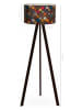 Opviq Lampa stojąca w kolorze czarnym ze wzorem - wys. 140 cm