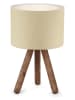 Opviq Tafellamp beige/naturel - (H)32 cm