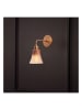 Opviq Wandlamp koperkleurig - (B)13 x (H)28 cm