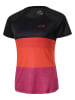 Protective Fahrradtrikot "Shade" in Schwarz/ Orange/ Pink