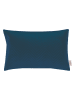 Tom Tailor home Kussenhoes "French Velvet" donkerblauw