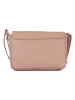 Anna Morellini Leder-Umhängetasche "Lola" in Altrosa - (B)24 x (H)18 x (T)6 cm