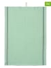 Rosendahl 2-delige set: theedoeken "Alpha" mintgroen - (L)70 x (B)50 cm