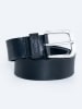 BIG STAR Leren riem zwart