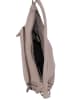 FREDs BRUDER Skórzany shopper bag "Honey Up" w kolorze szarobrązowym - 40 x 30 x 15 cm