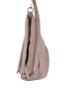 FREDs BRUDER Leder-Schultertasche "Pure Treasure" in Grau - (B)37 x (H)34 x (T)15 cm