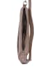 FREDs BRUDER Skórzana torebka "Herzblatt Pure" w kolorze szarobrązowym - 38 x 30 x 8 cm