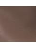 FREDs BRUDER Skórzana torebka "Verona" w kolorze szarobrązowym - 35 x 33 x 17 cm