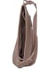 FREDs BRUDER Skórzana torebka "Carry On Down" w kolorze szarobrązowym - 37 x 33,5 x 8 cm