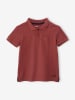 vertbaudet 2er-Set: Poloshirts in Braun/ Dunkelblau