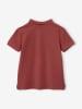 vertbaudet 2er-Set: Poloshirts in Braun/ Dunkelblau