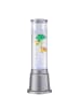 LeuchtenDirekt Lampa stołowa LED w kolorze srebrnym  - 12,5 x 12,5 x 36 cm