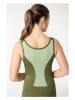 super.natural Funktionsjumpsuit "Liquid Flow" in Khaki