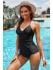 Coconut Sunwear Tankini in Schwarz