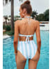 Coconut Sunwear Bikini in Hellblau/ Weiß