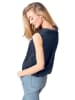 Heine Blousetop donkerblauw