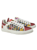 Goby Leder-Sneakers in Bordeaux/ Bunt