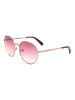 Longchamp Damen-Sonnenbrille in Roségold/ Rosa