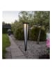 STAR Trading Solarna lampa LED w kolorze czarnym - 10 x 61 x 10 cm