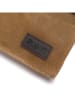 APOCOPE Skórzana torebka w kolorze karmelowo-ciemnobrązowym - 20 x 13 x 3 cm