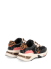 Liu Jo Sneakers zwart/roze/meerkleurig
