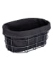 Wenko Brotkorb "Bela" in Schwarz - (B)27 x (H)17 x (T)11,5 cm