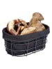 Wenko Broodmand "Bela" zwart - (B)27 x (H)17 x (D)11,5 cm