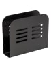 Wenko Serviettenhalter "Baco" in Schwarz - (B)15 x (H)12,5 x (T)4 cm
